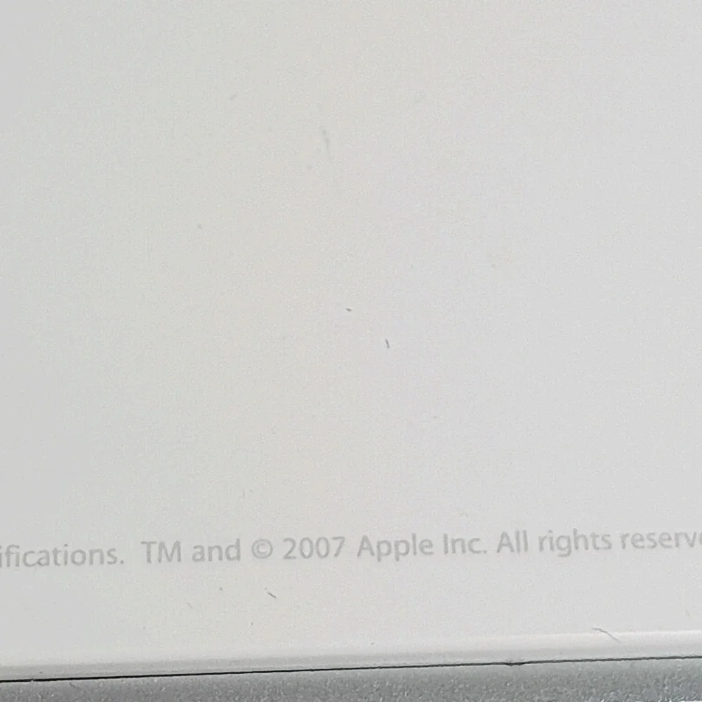 Apple 2007 slim